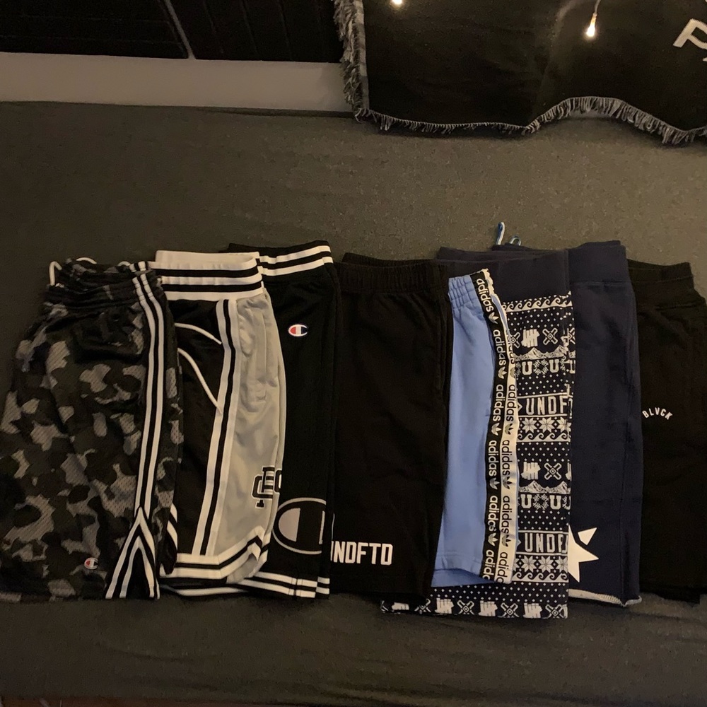 8 pc Streetwear Shorts Bundle Lot - Medium - Excellent Condition - Top Brands